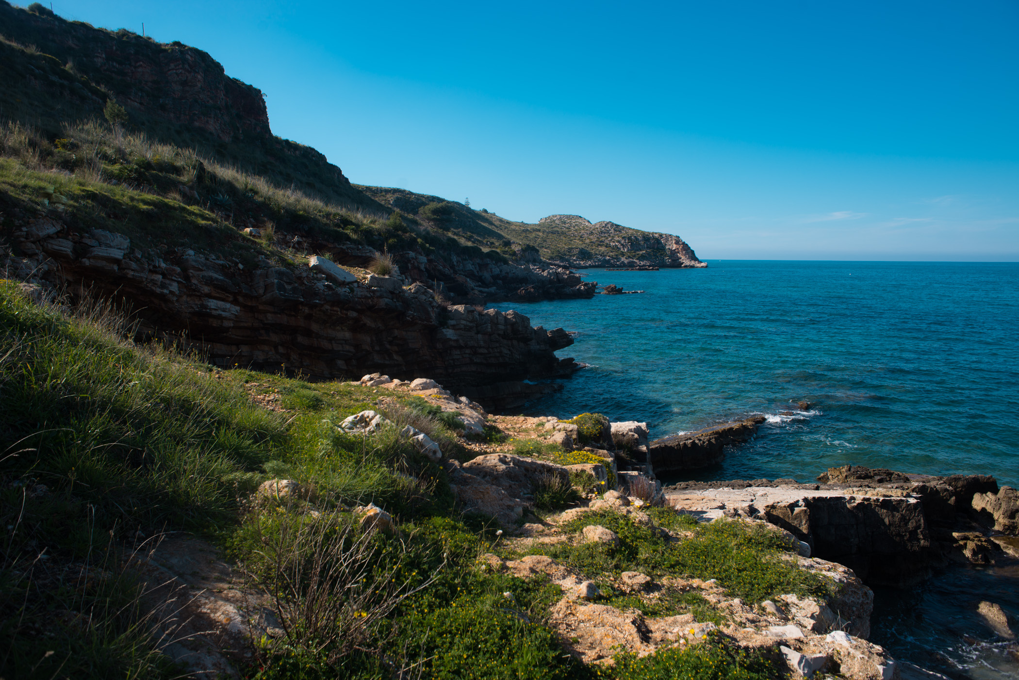 Landscapes in campagna , Castellammare del Golfo, Sicilia.