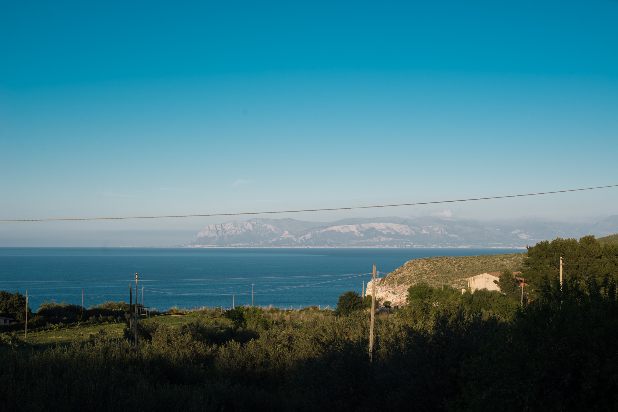 Landscapes in campagna , Castellammare del Golfo, Sicilia.