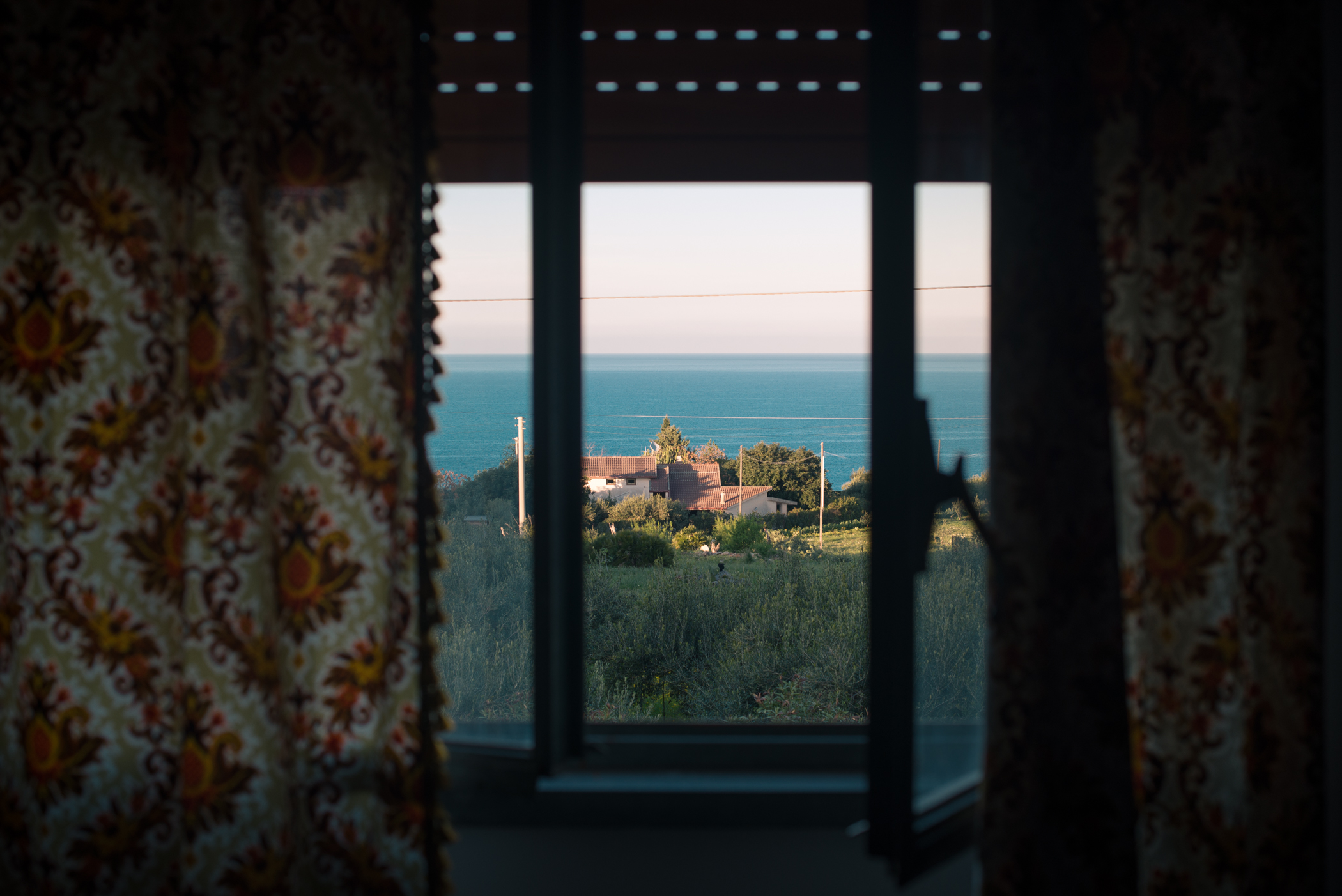 View from my Zia Anna's house in campagna , Castellammare del Golfo, Sicilia.