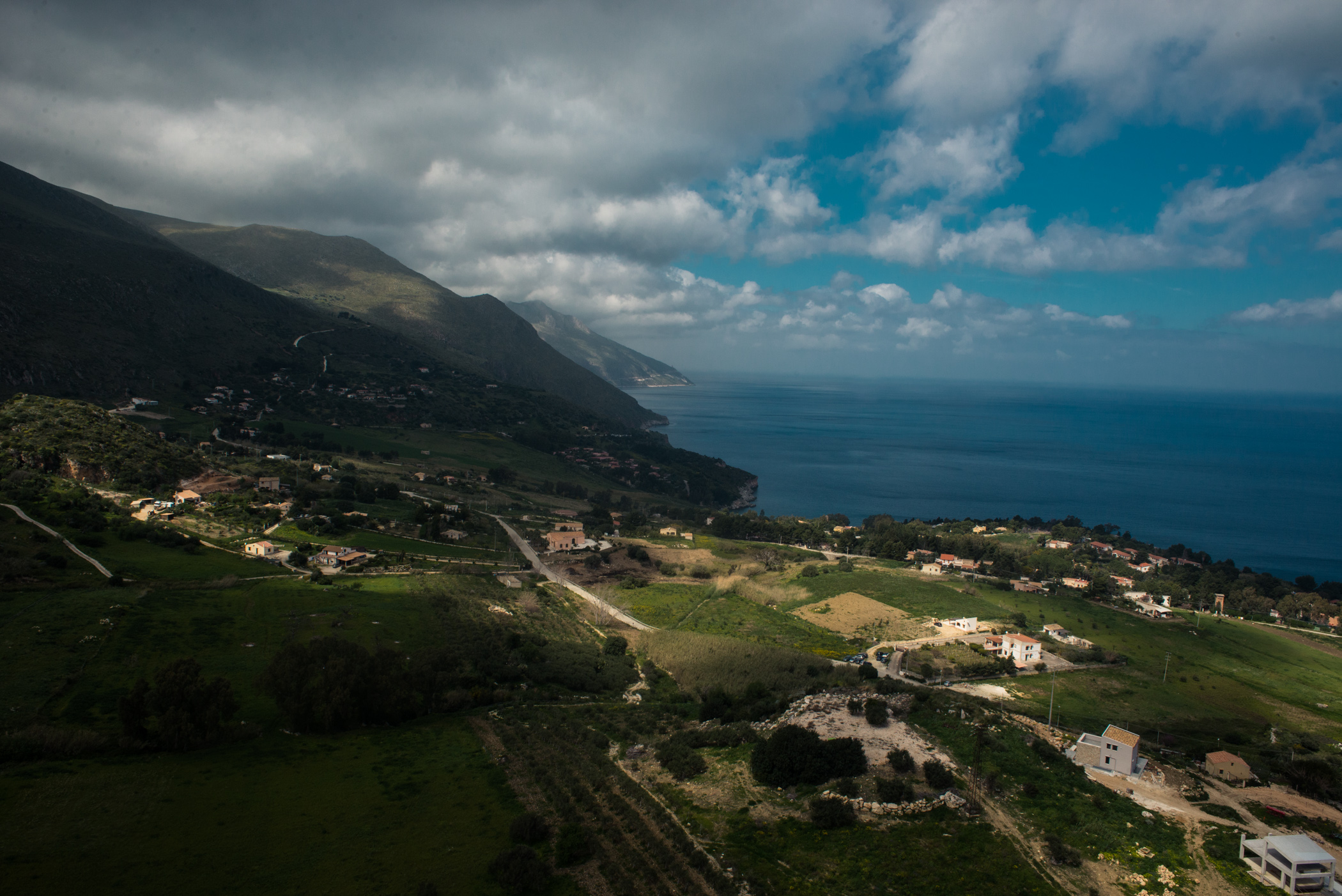 View from Torre Bennistra, Scopello, Sicilia.