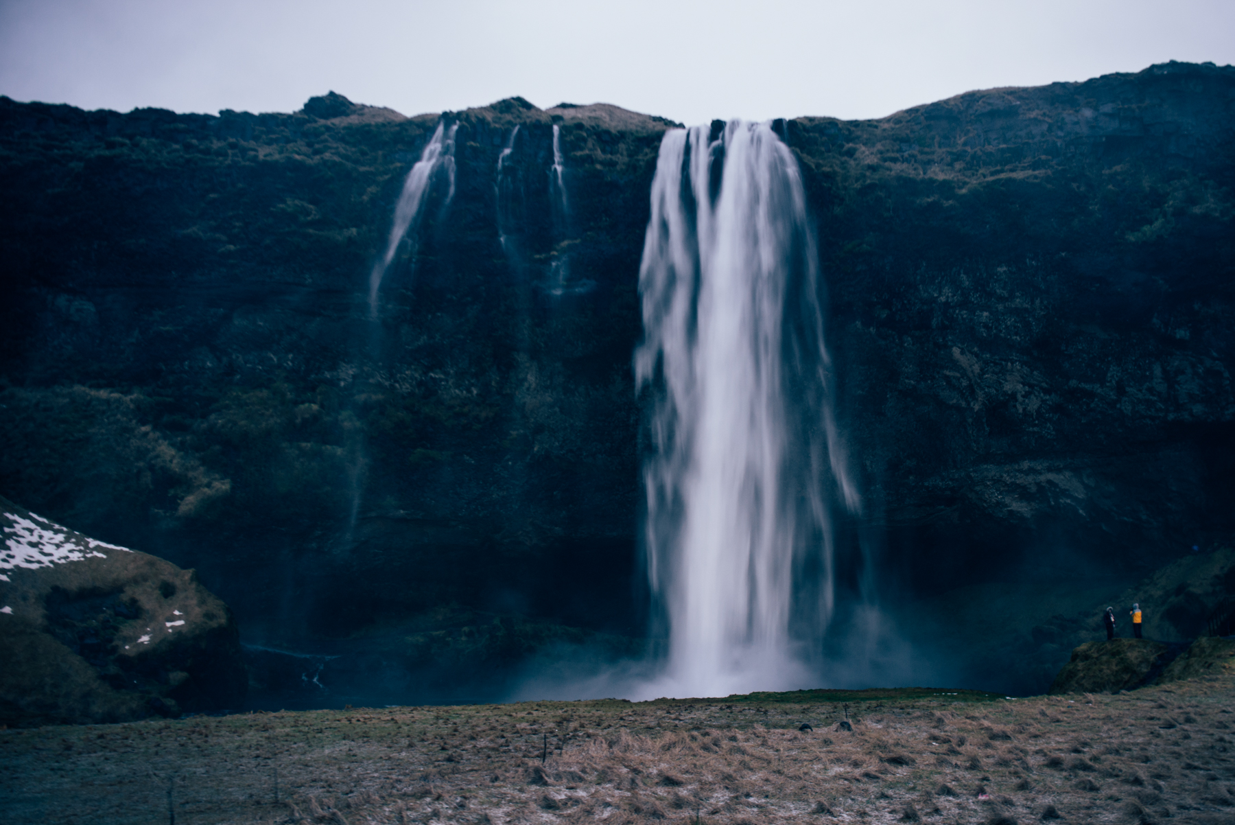 Iceland – Seljalandsfoss. Trip to Iceland with Katie and Holly 1/1-1/7.